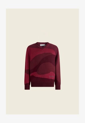 House of Sunny LANDSCAPE UNISEX - Jumper - ruby red