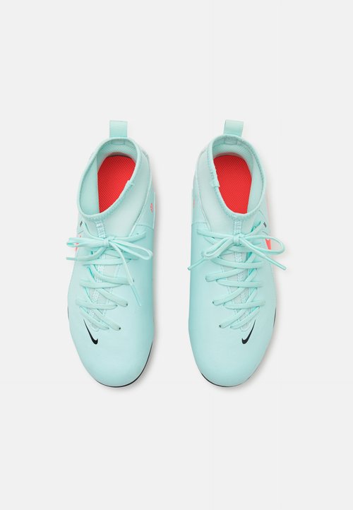 Nike JR PHANTOM LUNA II CLUB FG/MG UNISEX - Botines de fútbol para terreno firme - mint/atomic red/off noir — foto 4