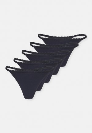 CATHALEYA 5 PACK - Chilot tanga - black