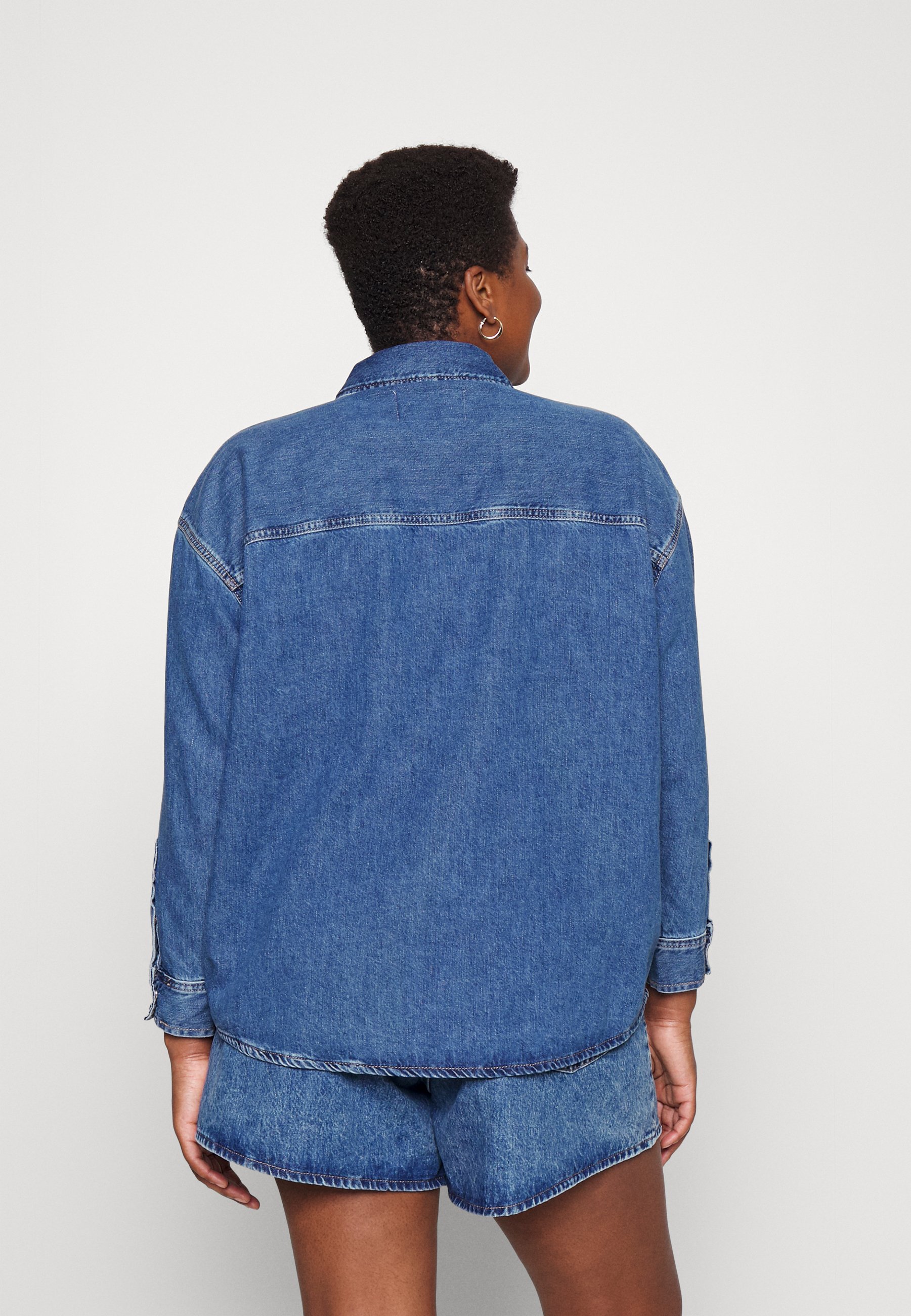 utility denim jacket