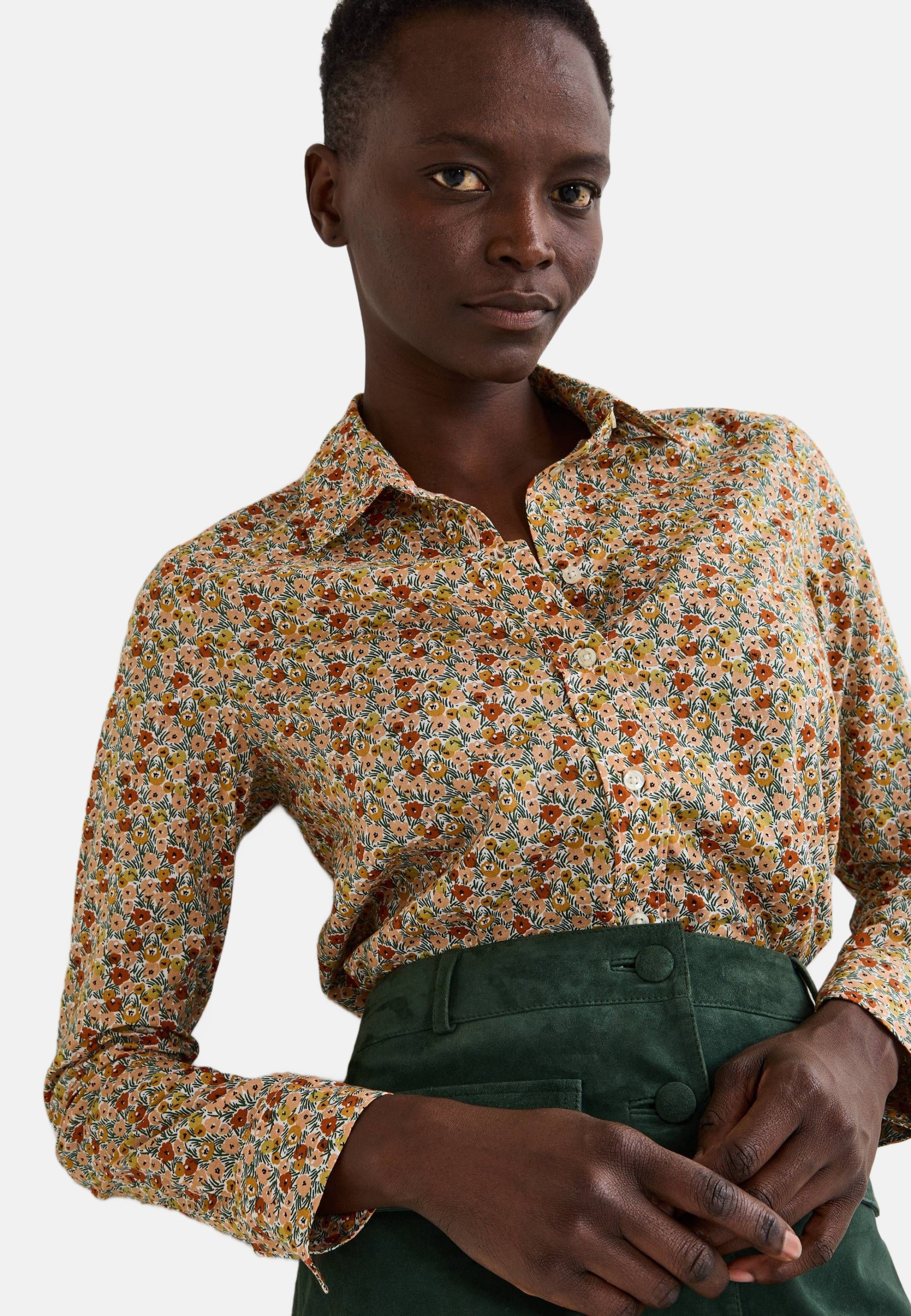 Monoprix IMPRIMÉE Chemisier amaretti/beige