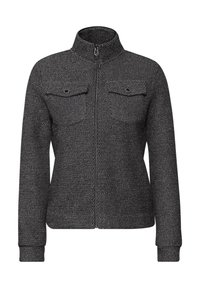 Gilet oversize bouclè cioccolato Vicolo – Scintille Store