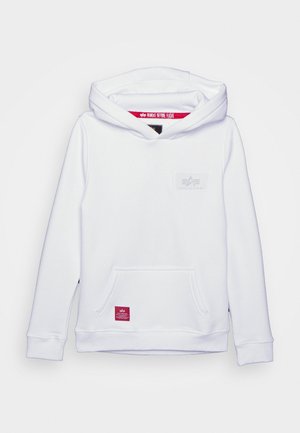 BACK PRINT HOODY - Sweatshirt - white
