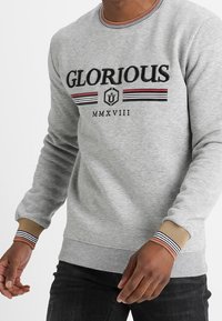 Glorious Gangsta Mikina - mottled grey