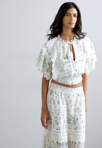 Alice + Olivia TABITHA BLOUSE - Bluse - offwhite