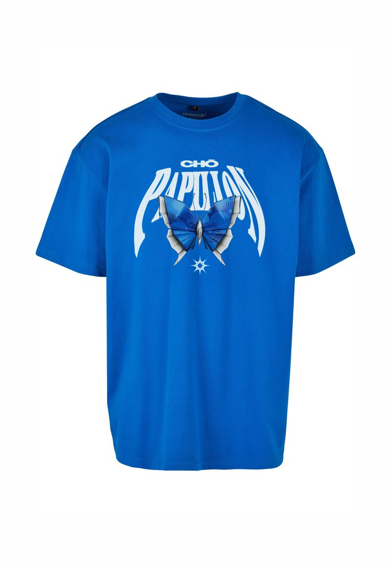 Mister Tee T-shirt met motiefprint, model 'ORIGAMI' in offwhite online