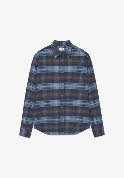 WOOD WOOD WWCOOPER - Shirt - bluefin check