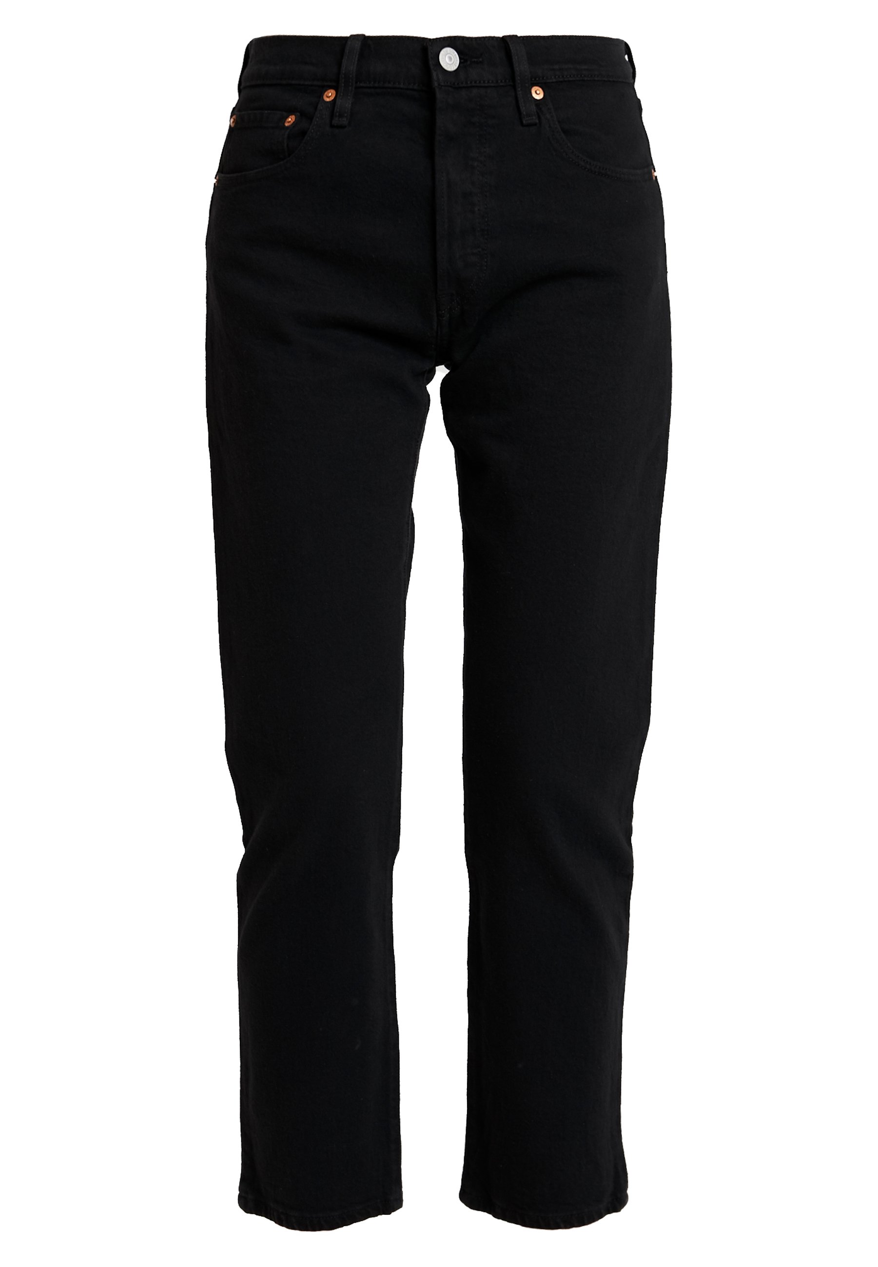 levi's straight leg black jeans