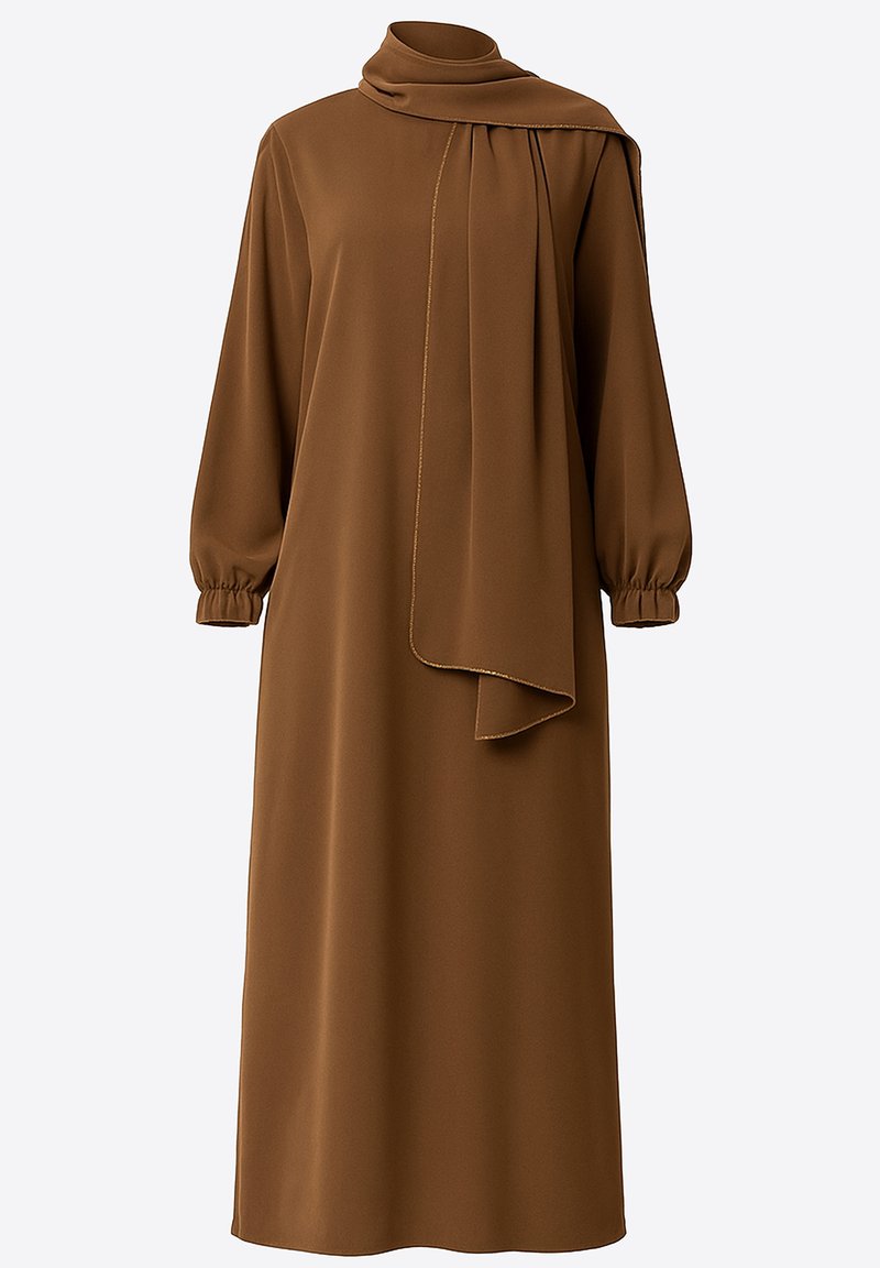 chinese dress ladies BNisBM Muslim Clothes for Women Long Sleeve Maxi Dress Loose Praying Dress  Abaya Full Cover Islam Dubai Modest Robe A-Beige at Amazon Women's Clothing  store