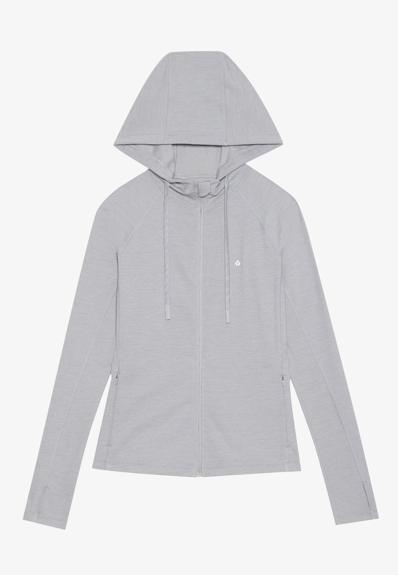 Even&Odd active Sweater met rits lichtgrijs gemêleerd Even&Odd active Sweater met rits lichtgrijs gemêleerd