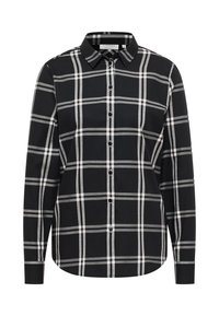 Eterna REGULAR FIT - Button-down blouse - schwarz