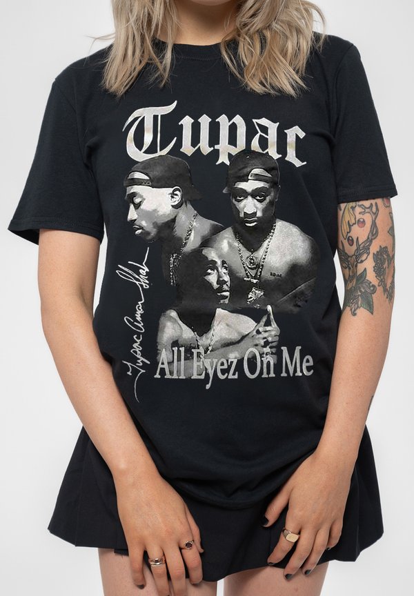 TUPAC ALL EYEZ ON ME BOYFRIEND FIT - Print T-shirt2