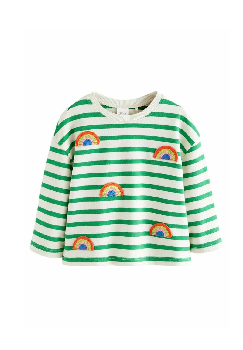 Next REGULAR FIT - Pitkähihainen paita - green rainbow