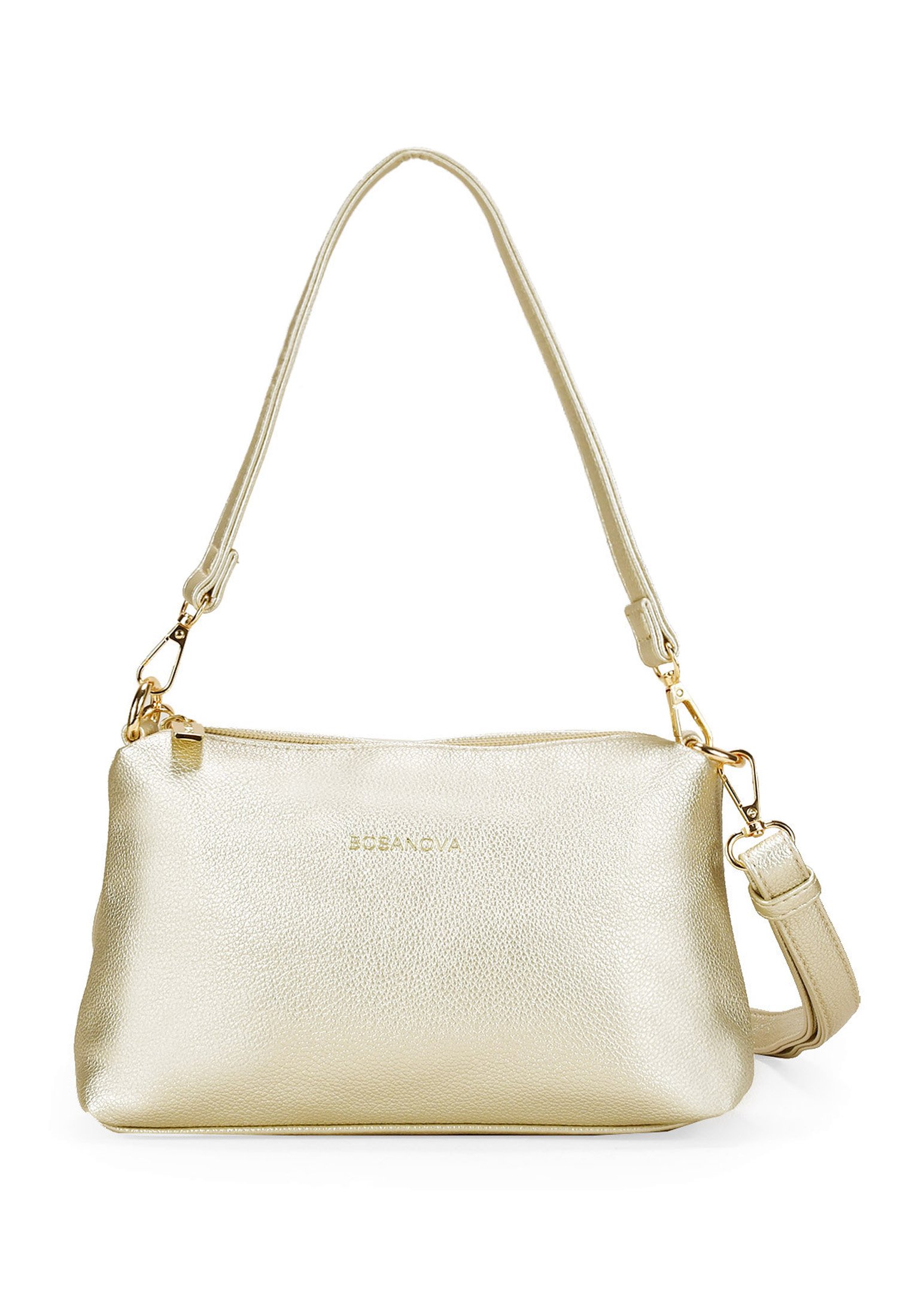Bosanova CON CREMALLERA Bolso de mano oro/dorado