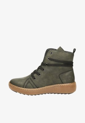Rieker, Bottines à lacets - green