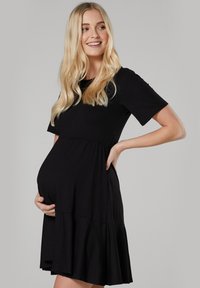 Chelsea Clark MINY - Haljina od žerseja - czarny