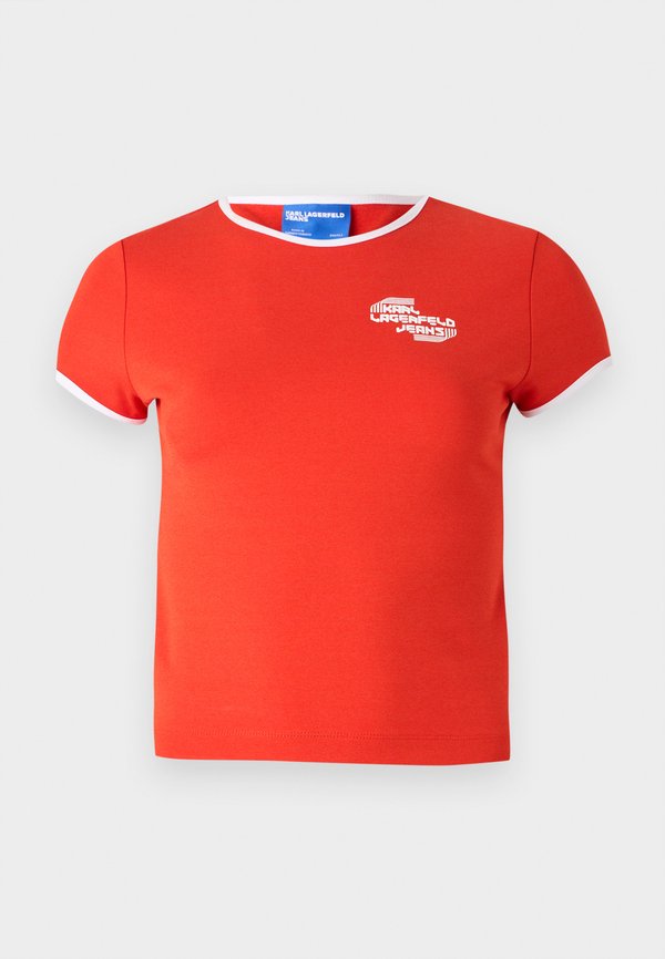 CAP SLEEVE - Basic T-shirt - poinciana2