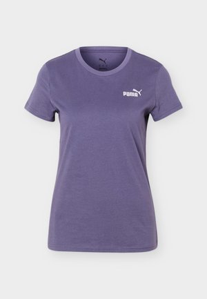 Puma, SMALL NO. 1 LOGO TEE - T-shirt basic - inky depths