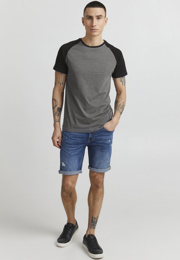 PRBo - Print T-shirt - gray melange2