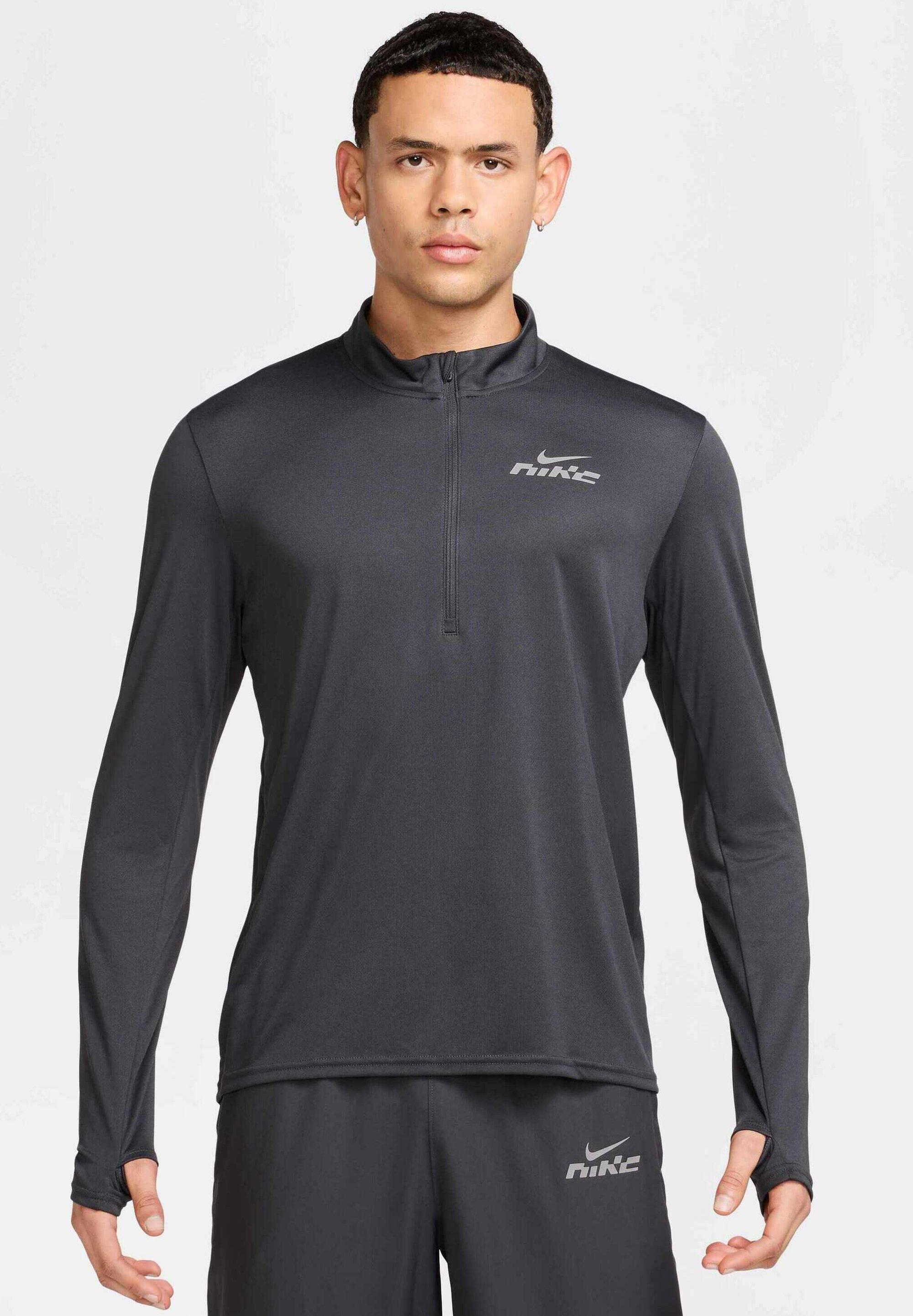 Nike Performance DRI-FIT 1/2-ZIP RUNNING PACER FLASH - Camiseta de