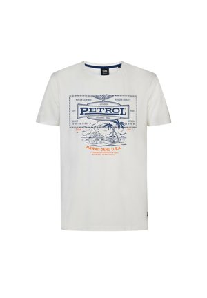 Print T-shirt - weiss