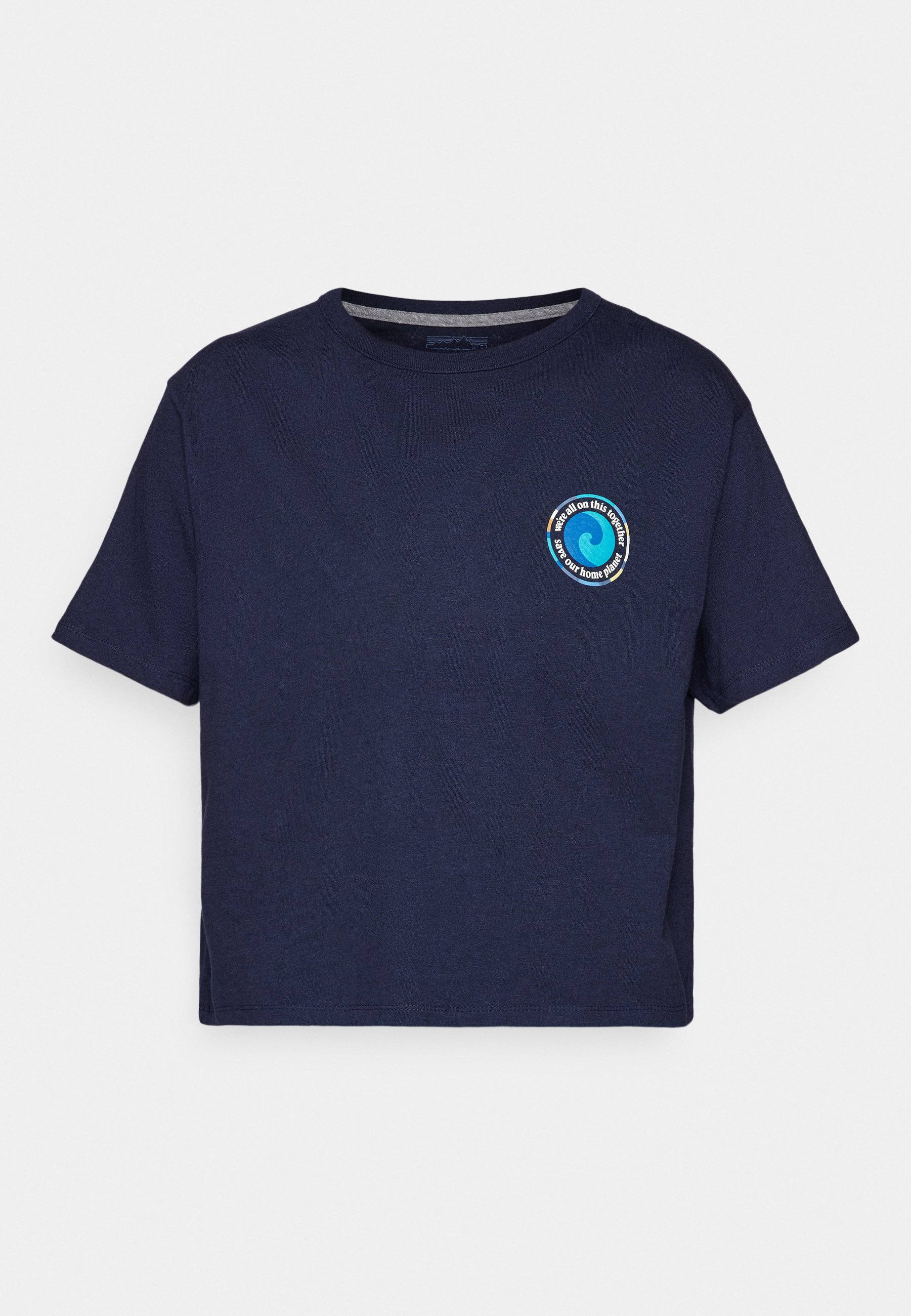 【Patagonia】Unity Fitz Responsibili-Tee ネイビー Patagonia UNITY FITZ RESPONSIBILI-TEE - T-shirt z nadrukiem