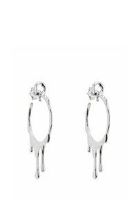 Latelita MAGMA HOOP EARRINGS SILVER - Orecchini - silver coloured