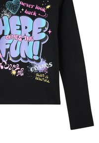 Terranova CON STAMPA GRAFFITI - Maglietta a manica lunga - nero