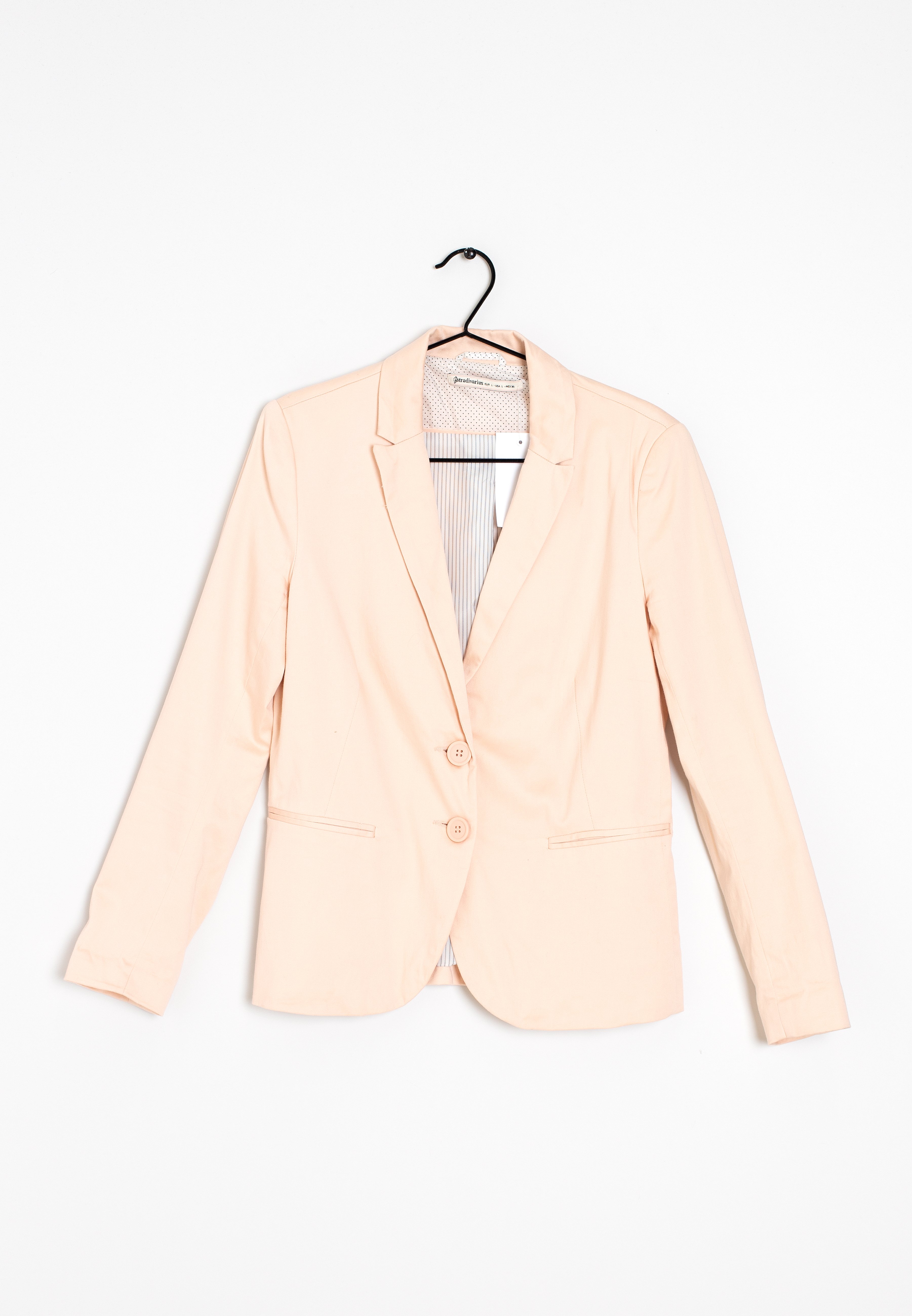 stradivarius pink blazer