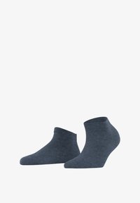 Unselected, dark blue mel