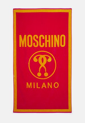 MOSCHINO SWIM TOWEL - Telo mare - fucsia