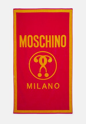 MOSCHINO SWIM TOWEL różowy