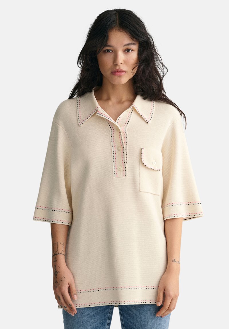 GANT Poloshirt cream/crème Zalando.nl