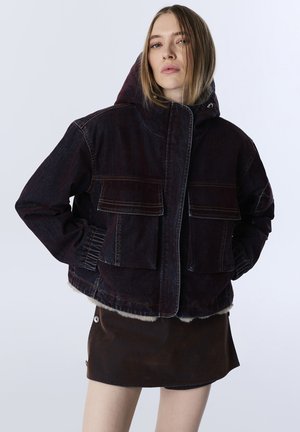 TWIST WITH OVERSIZED POCKETS - Spijkerjas - d.purple