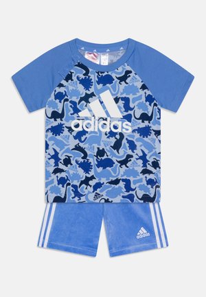 UNISEX SET - T-shirt imprimé - blue fusion/blue dawn/white