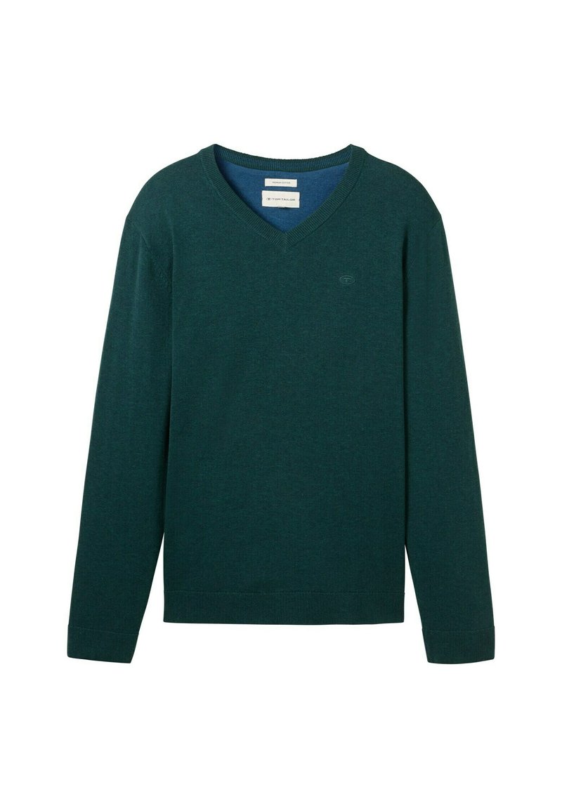 Tom Tailor Trui donkergroen