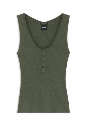 BOSS, Débardeur - dark green eight