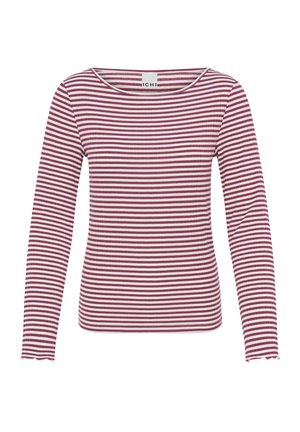 ICHI, IHCELLA LONG SLEEVE - Longsleeve - cloud dancer   rhododendron