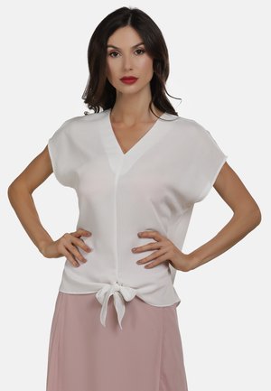 BLUSE - Blůza - weiss