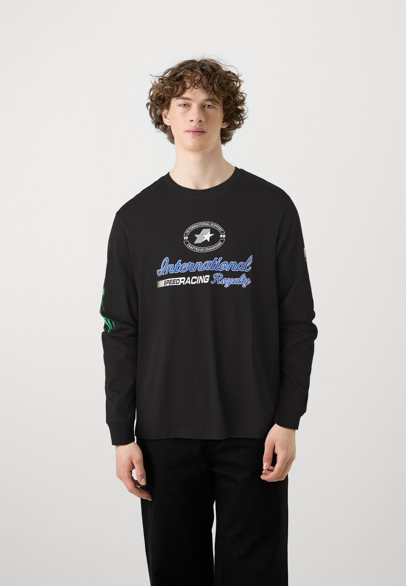 Jack & Jones JORPEDAL TEE CREW NECK UNISEX - Hosszú ujjú felső - black