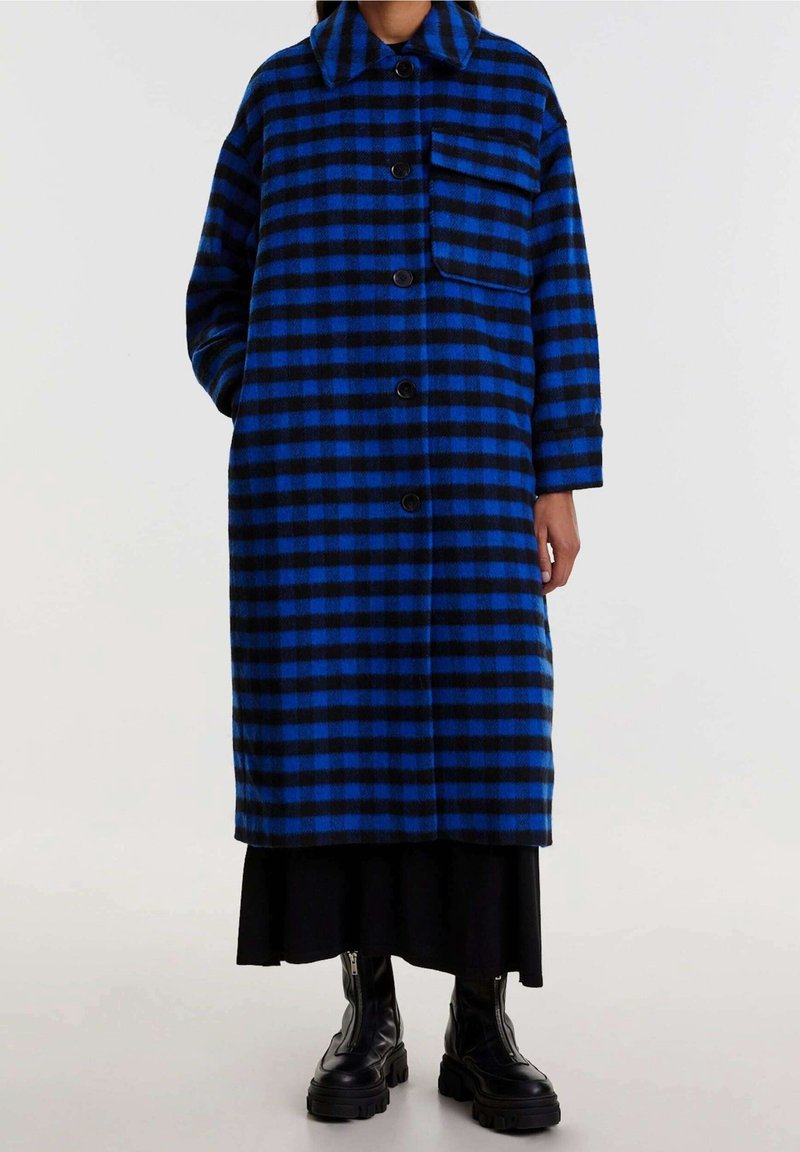 EDITED Cappotto classico - blue