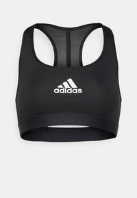 adidas Performance - TRN MS GOOD - Medium support sports bra - black Thumbnail Image 1