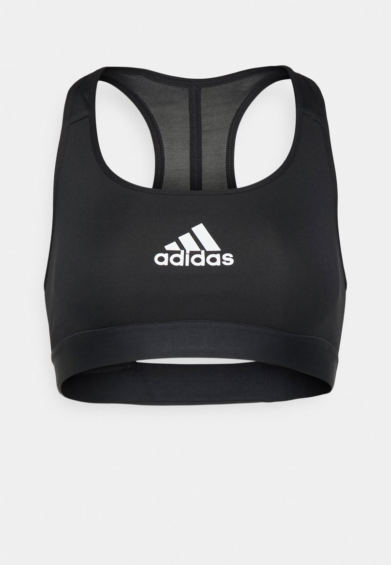 adidas Performance - TRN MS GOOD - Medium support sports bra - black, Enlarge