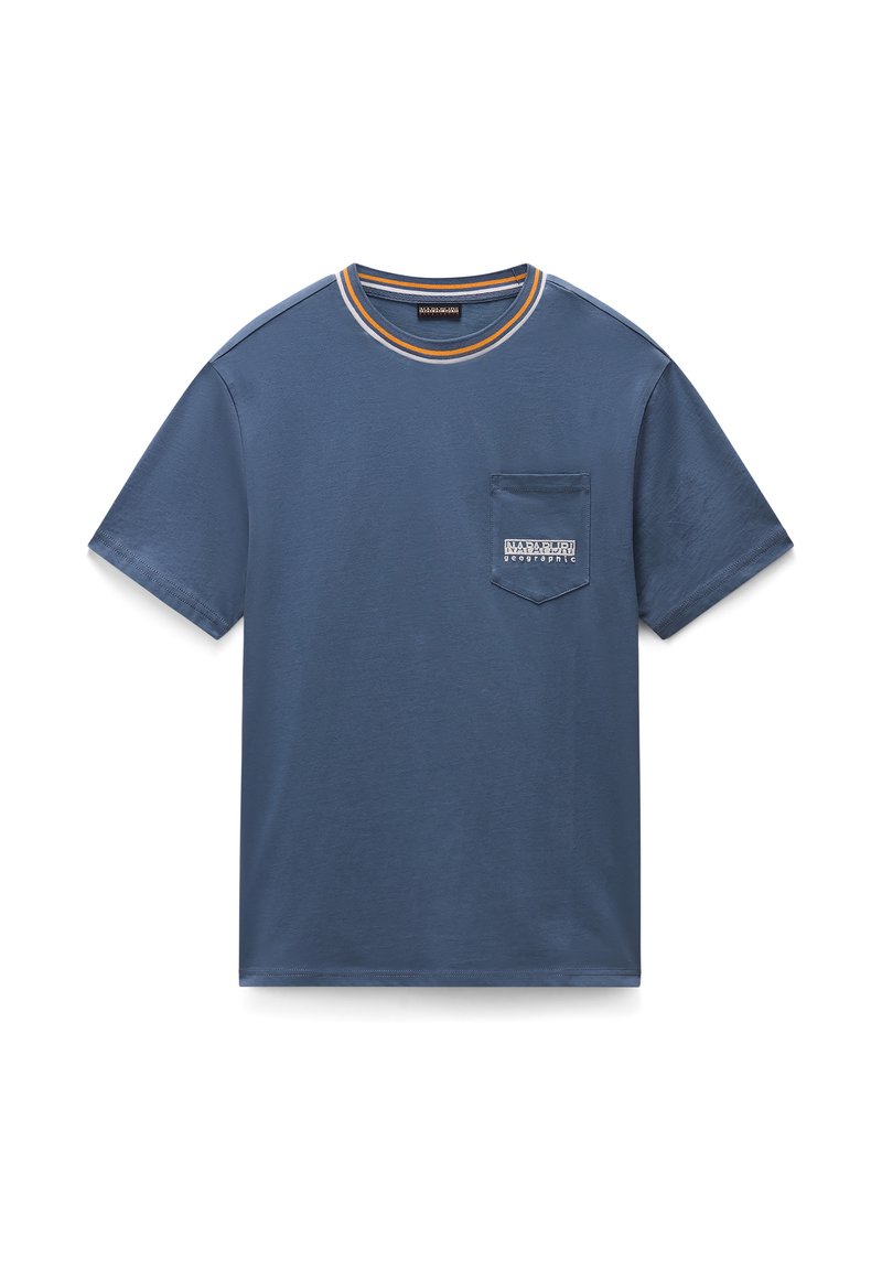Napapijri - S-MURLO SS - Basic T-shirt - stormy weat g y, Enlarge