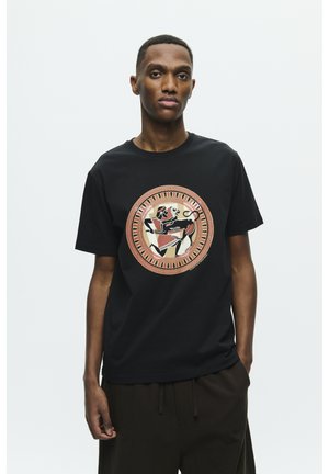Print T-shirt - black