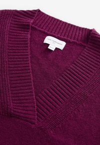 Next SLEEVELESS V-NECK - Džemper - red burgundy