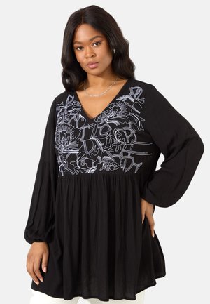Bluse - black
