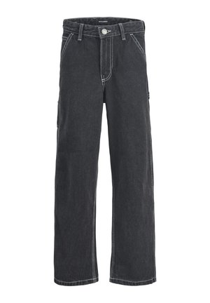 JJIALEX JJCARPENTER - Relaxed fit -farkut - black denim