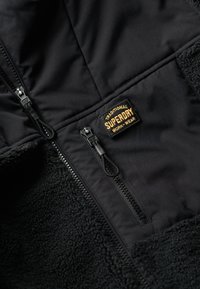 Superdry & Co Giacca in pile - black