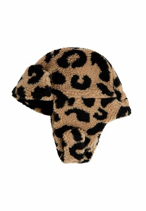 PRINT COSY TRAPPER - Naģene - brown